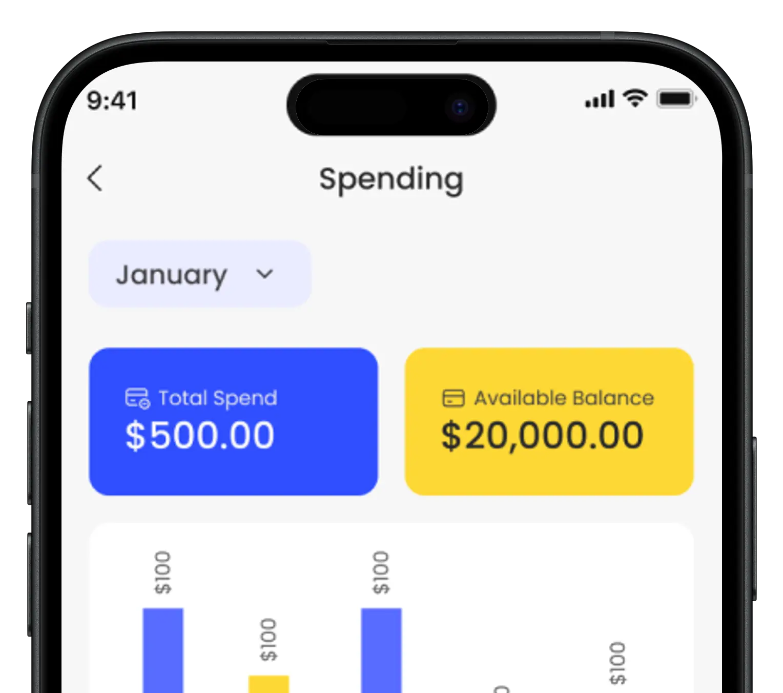 Mockup de la plataforma flexiwatts para financiación verde